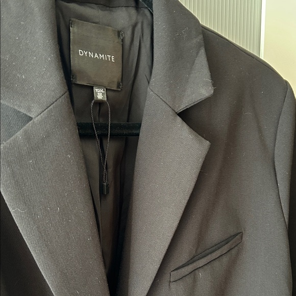 Dynamite Black Blazer - Picture 3 of 4